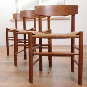 Anh tối óc chó vật liệu chất lượng tốt Antique thiết kế cà phê cửa hàng khách sạn Văn phòng bàn ghế gỗ borge mogensen ăn ghế - Product Image 3