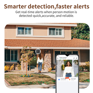 3MP 2K CMOS IP65 Zwei-Wege-Audio Fensterkamera WLAN Innenbereich für Heimsicherheit mit Farbnachtsicht Personen- & Bewegungserkennung - Product Image 4