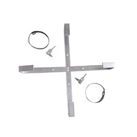 Accessoires de câble à fibre optique en aluminium pour pièces de télécommunications Accessoires de câble de matériel de ligne de poteau de tour d'énergie électrique