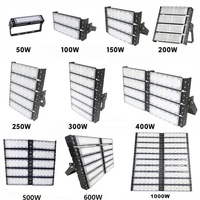 140lmw 170lmw ip66 500w 800W 1000w 1500w projecteur led inondation stade de baseball projecteur lumières pour terrains de football