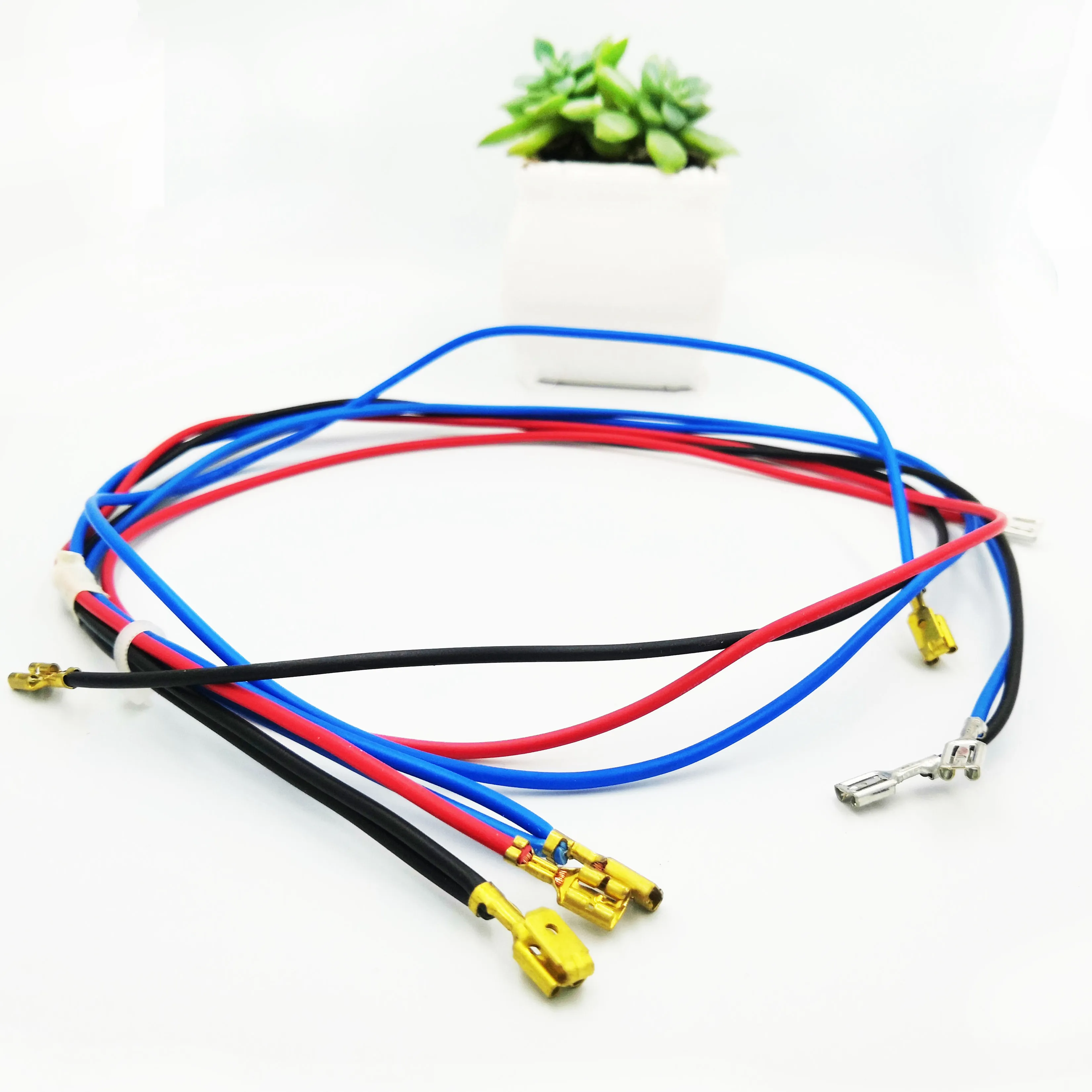 UL VDE CSA certificate wire harness assembly 6 pin connector wire harness