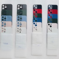 Remplacement de couverture en verre arrière grand trou OEM pour iPhone 8 X XR XS XS MAX 11 12 13 14 15 Series Plus Mini Pro Max avec logo