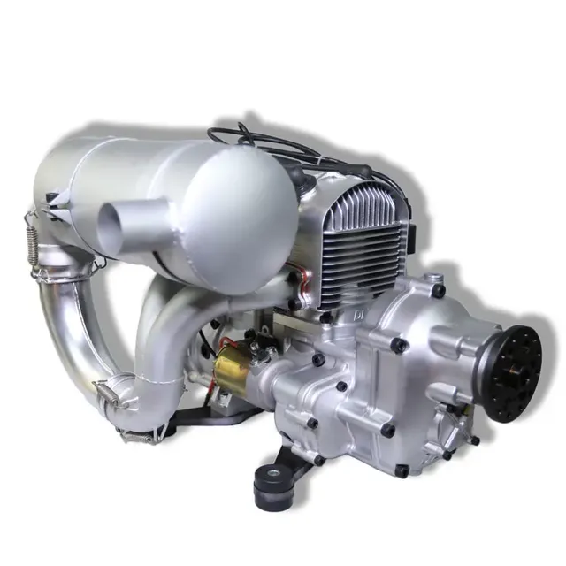 Hot DLE430 430CC Two-Cylinder Two-Stroke Petrol Engine for Unmanned Aerial Vehicles Powered Parachutes Ultra Light Test Aircraft