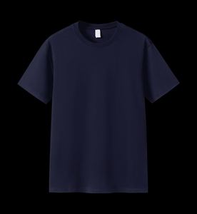 T-shirts en coton tricoté de qualité supérieure en gros, 240 grammes, broderie personnalisée, impression par transfert thermique, respirants, manches courtes - Product Image 6