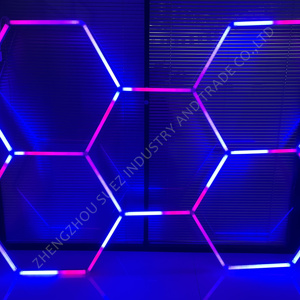 Venta caliente Gaming Rgb Led Lights Rhythm Hexagon Light Rgb Gaming Decoración para habitación - Product Image 1