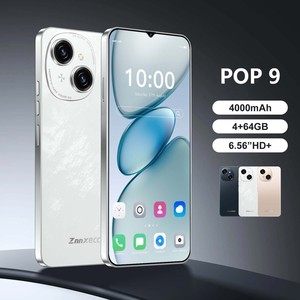 Hot Bán znnxecc pop9 phiên bản toàn cầu 6.6-inch màn hình HD lớn điện thoại thông minh 4GB + 64GB Dual Sim Dual Standby hệ thống Android pháp - Product Image 4