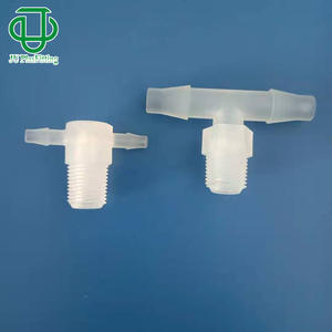 High Quality 1/8 NPT Threaded T-Type Tee with Pagoda Hook Plastic <b>Rubber</b> Expansion Joint for Conduits & Fittings - Product Image 2