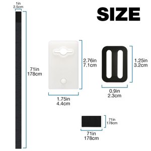 Ensemble d'accessoires pour piscine : Film de protection, Corde de fixation pour voiture, <span class=keywords><strong>Sangle</strong></span> de serrage, <span class=keywords><strong>Enrouleur</strong></span> de bâche solaire, Pare-soleil, Moulinet de pêche, Modèle en nylon - Product Image 4