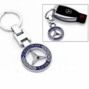 Factory Produce Zinc Alloy Car Keychains Paint Hanging Ornaments Copper Key Rings Car LOGO