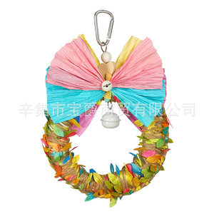 Mainan Kunyah Tali Rami Daun Parrot untuk Latihan, Mengatasi Kebosanan, Merangkak, dan Menggigit untuk <span class=keywords><strong>Cockatiel</strong></span> Khusus - Product Image 5