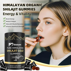 Gummies De Shilajit De L'Himalaya Gummies De Shilajit <span class=keywords><strong>Himalayen</strong></span> avec Ashwagandha, Gingembre, Muesli Noir Gokshura, Kaunch & Ginseng - Product Image 2