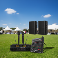 Ensemble complet de haut-parleurs de scène, simple, 15 pouces, système audio professionnel, haut-parleur passif pour fête, système de sonorisation extérieur