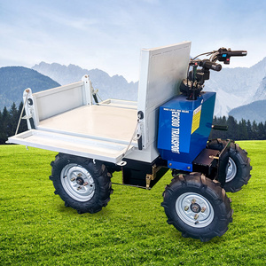 Günstiger Kleiner Manueller Gartentransporter Vierrad-Mini-Elektro-Dumper 500 kg Mini Dumper Elektro - Product Image 4