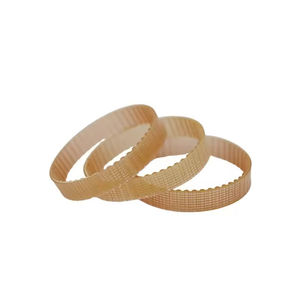 Cinghia di Distribuzione 1.5GT GT2 5mm 6mm 9mm 10mm 12mm 15mm 30mm Aperta con Filo in PU / Gomma con Fibra di Vetro Bianca/Nera - Product Image 6