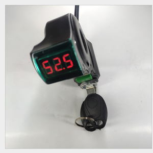 Ngón tay cái Shifter + on-off/Cruise/3 tốc độ chuyển đổi + pin hiển thị điện áp Vôn kế + Khóa xe đạp điện Scooter ba bánh tự làm các bộ phận - Product Image 4