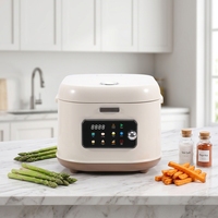 Cuisinière à riz numérique multifonctionnelle intelligente avec minuterie 24 heures, maintien au chaud automatique, cuisinière à riz électrique à cuisson rapide