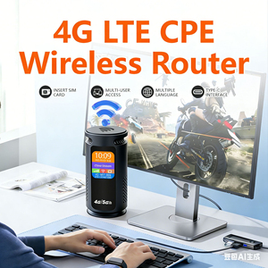Routeur WiFi6 <span class=keywords><strong>4G</strong></span> portable, mini cube, point d'accès mobile LTE avec emplacement pour carte SIM, port Ethernet RJ45 pour l'Asie du Sud-Est, le Royaume-Uni, l'Australie - Product Image 5