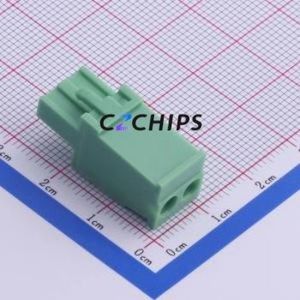 KF2EDGKB-5.0-2P Plug-in Terminal Block P=5mm Connector ( Connector Type: Plug )( Construction: 1x2P )( Pitch: 5mm ) - Product Image 2