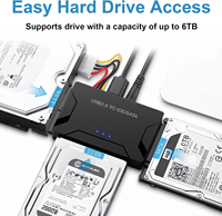 Adaptador USB 3.0 IDE SATA Original al por Mayor, Lector de Disco Duro Externo, Convertidor para HDD de 2.5/3.5 Pulgadas