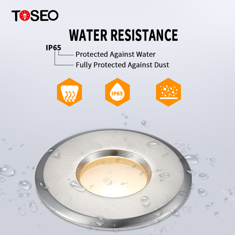 Water Resistant Cob Recessed Downlight Fixtures 35Watt For Bathroom Lighting