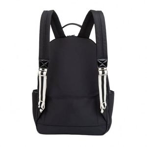 Échantillon gratuit : Sacs de pickleball sportifs avec poche pour raquette |   Poche latérale pour bouteille |   Sac de pickleball en matériaux durables et luxueux |   Noir - Product Image 2