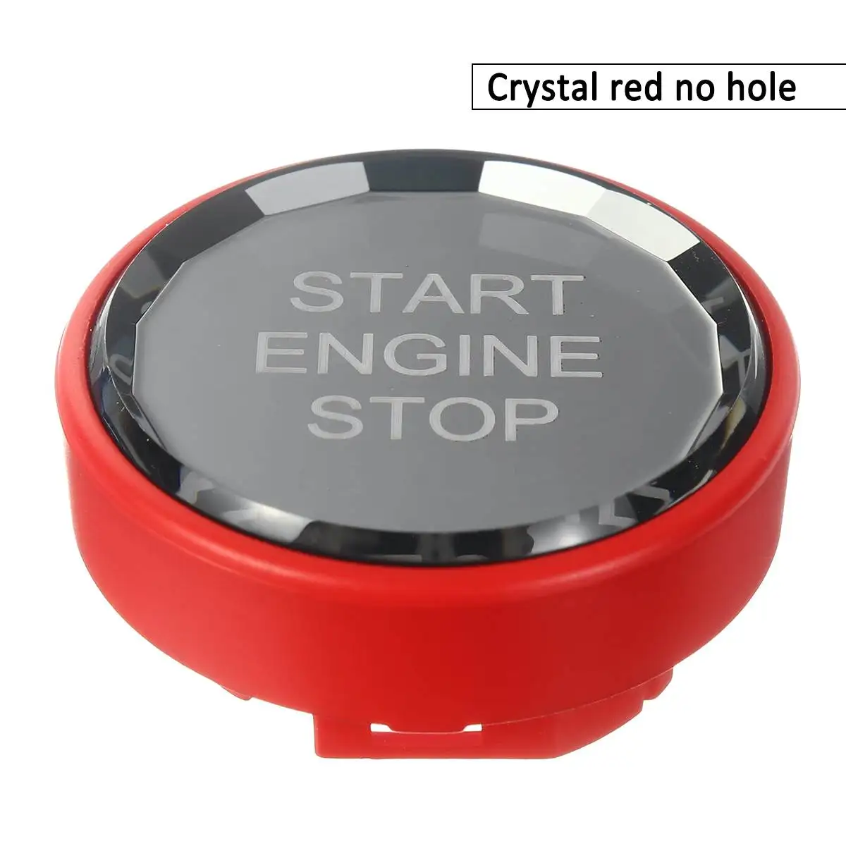 Rojo cristal sin agujero