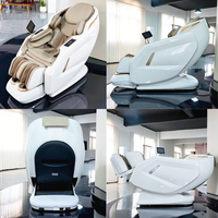 Fauteuil de massage électrique intelligent 4D AI de luxe à gravité zéro, massage complet du corps, technologie d'inclinaison automatique, pétrissage des mollets