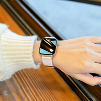 Reloj Inteligente Más Vendido, Nuevo, con Llamadas, NFC, IA, Monitor de Frecuencia Cardíaca, Presión Arterial, Ejercicio, Silicona, IP67, Magnético