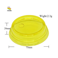 Emballage de yaourt personnalisé de 110ml Gobelets ronds en plastique imprimés pour tasse de crème glacée et baignoire de yaourt à dessert