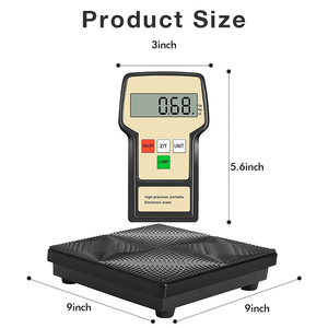 Báscula Digital para Refrigerante RCS-100 <span class=keywords><strong>de</strong></span> Calidad Premium, Capacidad <span class=keywords><strong>de</strong></span> 100 kg, Báscula para Pesar Freón para Reparación Industrial <span class=keywords><strong>de</strong></span> HVAC - Product Image 5