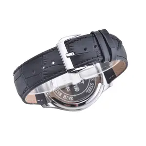 中国手表制造商豪华手表316L不锈钢表壳夜光OEM品牌您自己的手表男士手腕朗达机芯