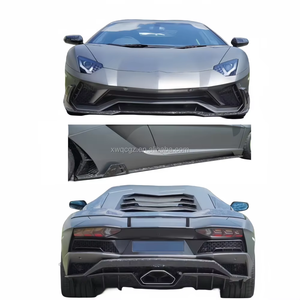 ชุดบอดี้คาร์บอนไฟเบอร์สไตล์ MSY สำหรับ lambLamborghini กระโปรงด้านข้างกันชนหลังสปอยเลอร์ด้านหลัง - Product Image 2