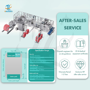 PP khối Dưới van Túi máy làm PP dệt van Túi máy làm với tốc độ cao bay lên 4 6 con thoi tròn Loom - Product Image 3