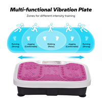 Plaque de vibration de vente chaude plate-forme de fitness machine d'exercice plaque de vibration de machine de vibration de forme physique