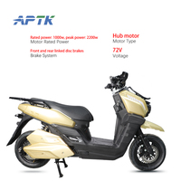Motocicleta Todoterreno de Diseño Moderno, 72V 80A, Frenos de Disco Delanteros y Traseros Enlazados, Precio CKD, Vehículo Eléctrico