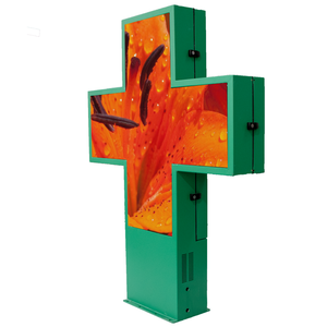 Letrero LED Programable de Doble Cara a Todo Color para Exteriores Muenled con WiFi 4G para Farmacia P8 IP65 con 2 Años de Garantía - Product Image 2