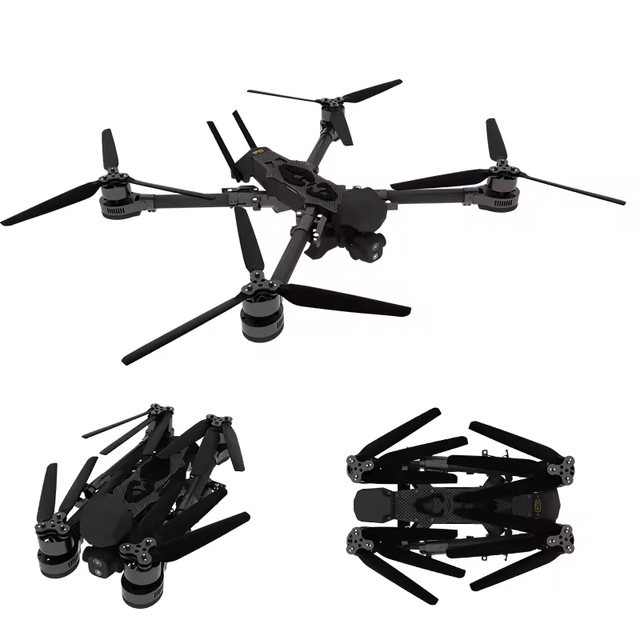 15 Inch Z15D PRO Portable FPV Drone 8KG Payload GPS AI Carbon Fiber Foldable Industrial Inspection Racing drone