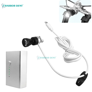 Faro per dentaria 4.0X/5.0X Ergo <span class=keywords><strong>Loupes</strong></span> 5W LED regolabile luminosità faretto <span class=keywords><strong>Clip</strong></span> su batteria strumenti odontoiatria - Product Image 1
