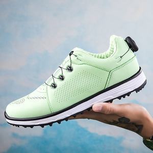 Chaussures de golf pour hommes style britannique HYGP-03 – Personnalisez votre marque, grandes tailles, directement de l'usine, imperméables et respirantes, fabriquées en Chine - Product Image 4