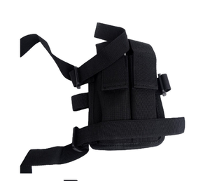 Holster d'épaule horizontal ambidextre Definite Outdoor Devices GS03 avec double porte-chargeur, noir, usage professionnel - Product Image 3