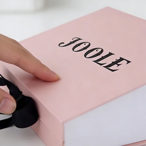 Elegante Caja de Perfume Rosa con Cierre Magnético |   Cinta de Raso para Envolver Regalos, Caja con Impresión UV para Perfumes, Bodas y Día de la Madre - Product Image 4