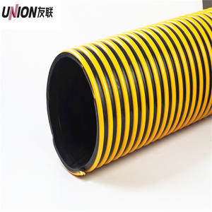 ท่อพีวีซีเกลียวท่อดูดพีวีซีดูดกรวดและโคลนในพื้นที่เหมืองอุตสาหกรรมท่อพีวีซีพลาสติกเสริม - Product Image 5