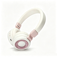 Casque sans fil BT personnalisable avec logo et couleur pour jeux, téléphones, ordinateurs, MP3, OEM et ODM, écouteurs supra-auriculaires