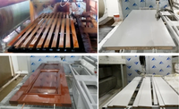 Machine de peinture au pistolet CNC automatique à 5 axes haute efficacité pour portes en bois, portes de placards