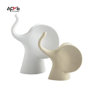 مصنع بيع بالجملة طقم من 2 حداثة سيراميك من حلي الفضة للمنزل والمكتب ديكور غرفة المعيشة - Product Image 4