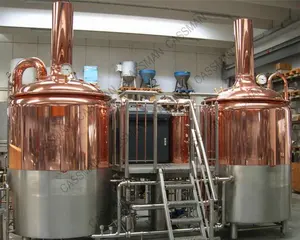 Bar/pub Draft Red Copper Beer Brewing Equipment Brewery Equipment