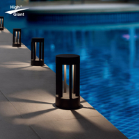 Luz de jardín Bolardo Led IP54 Led Exterior Impermeable Abajo Lámpara de pared Iluminación
