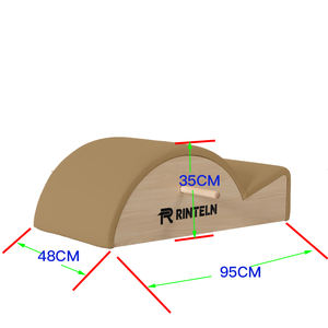 Anpassbarer Pilates-Wirbelsäulenkorrektor mit Ahornholzrahmen Tragbares Design für Pilates-Studios Individuelle Farbe & Logo - Product Image 2