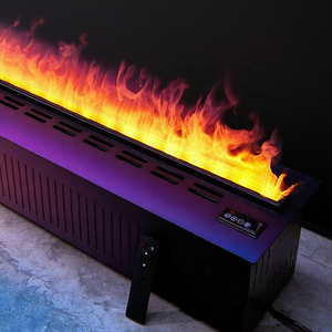 Lò sưởi điện hơi nước 30 inch, chất liệu kim loại, điều khiển từ xa, hiệu ứng hơi nước 3D - Product Image 4