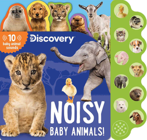 Livre sonore interactif pour bébés avec boutons à presser, sons d'animaux, livre cartonné pour les tout-petits, apprentissage précoce de la faune, jeu parent-enfant - Product Image 1